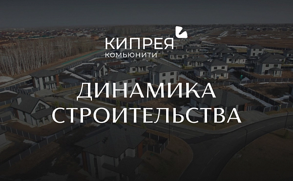 Динамика строительства Кипрея.Комьюнити | Март 2026 г.