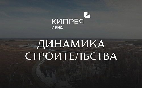 Динамика строительства Кипрея.Лэнд | Март 2026 г.