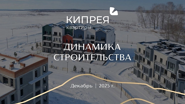 Динамика строительства Кипрея.Квартиры